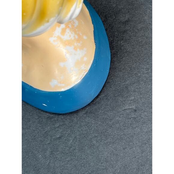 Vintage Nippon Lady Head Vase Large Hand Painted Blonde Morimura Brothers 40s - Picture 6 of 9